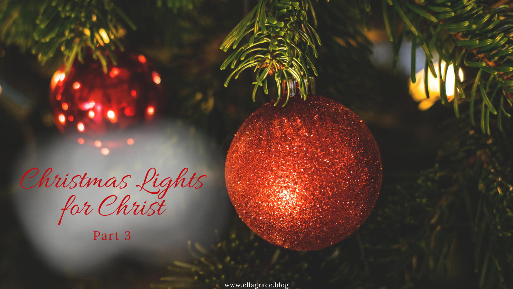 Read more about the article Christmas Lights for Christ: The Glory of the True Star